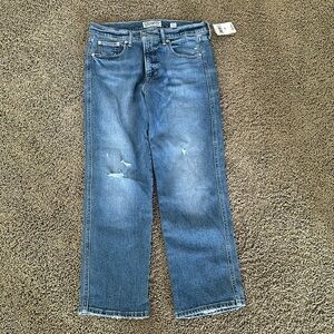 NWT Lucky jeans size 8/29 authentic straight crop. Brand new!